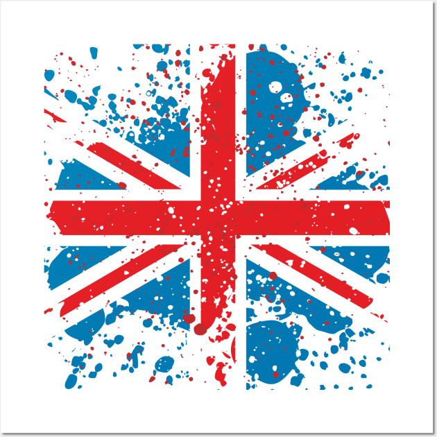 Union Jack Wall Art by Jamie Lee Art